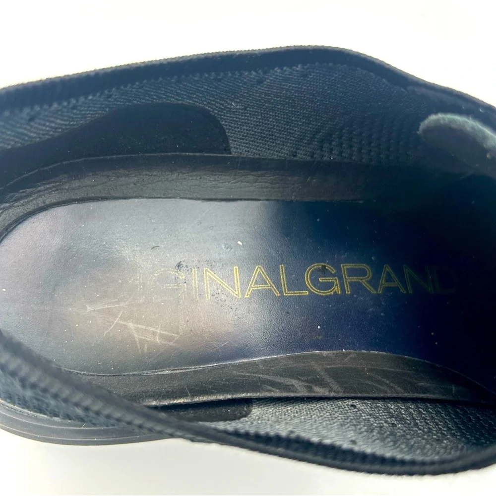 Cole Haan Original Grand Wingtip Oxford Black Stitchlite Men’s 9.5 COMFORT Soft